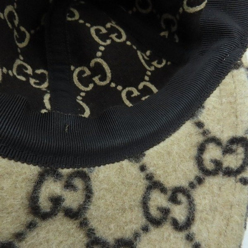 Gucci GG logo wool cap