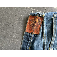 Thumbnail for Evisu Yellow Daicock Denim Jeans