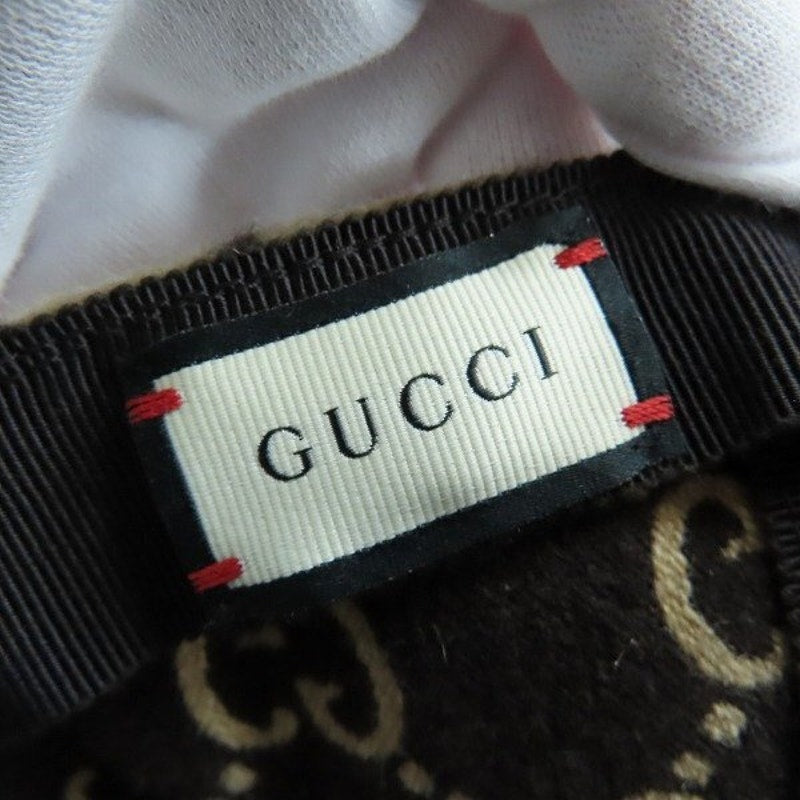 Gucci GG logo wool cap