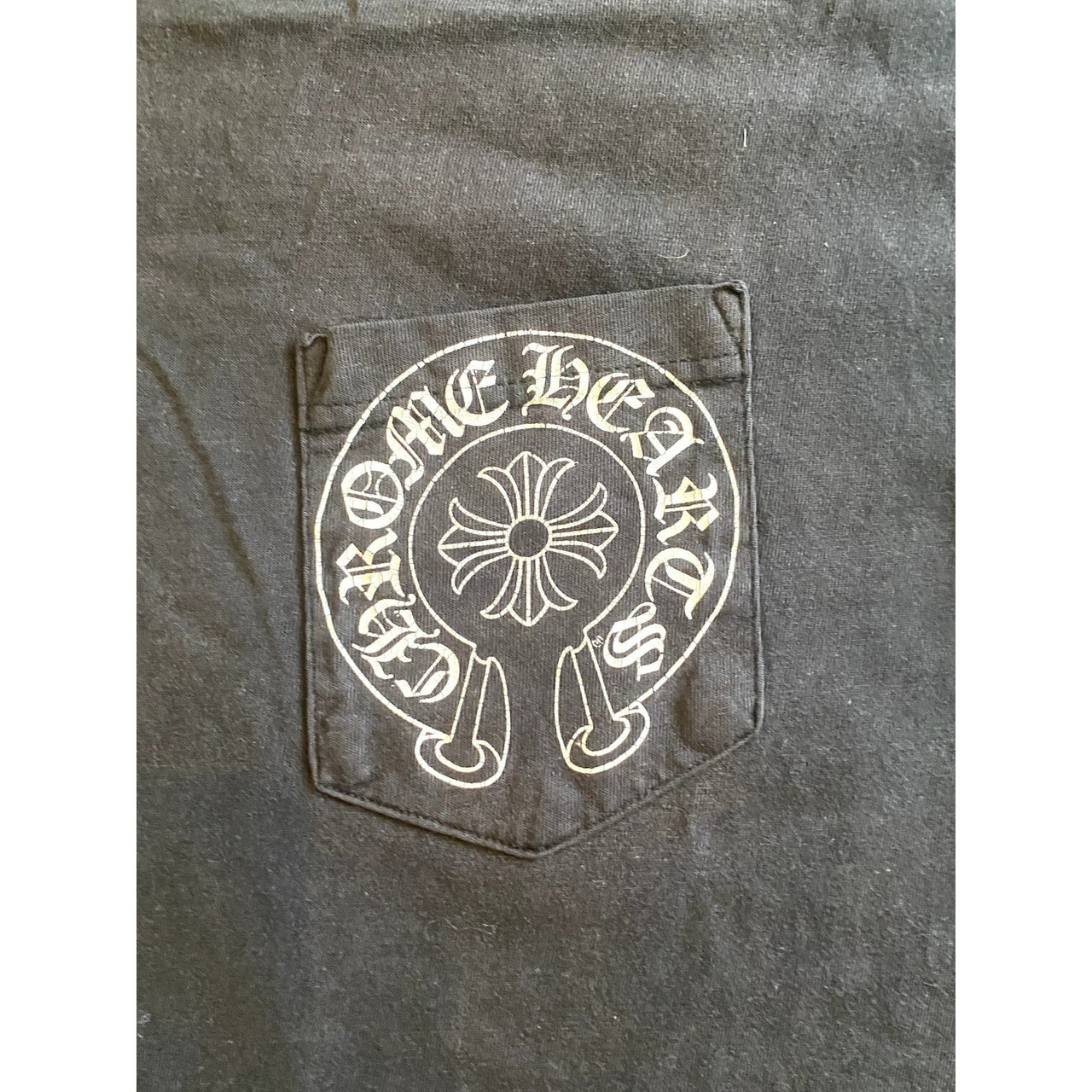 Chrome Hearts 90s OG Horseshoe Scroll Logo Graphic Tee