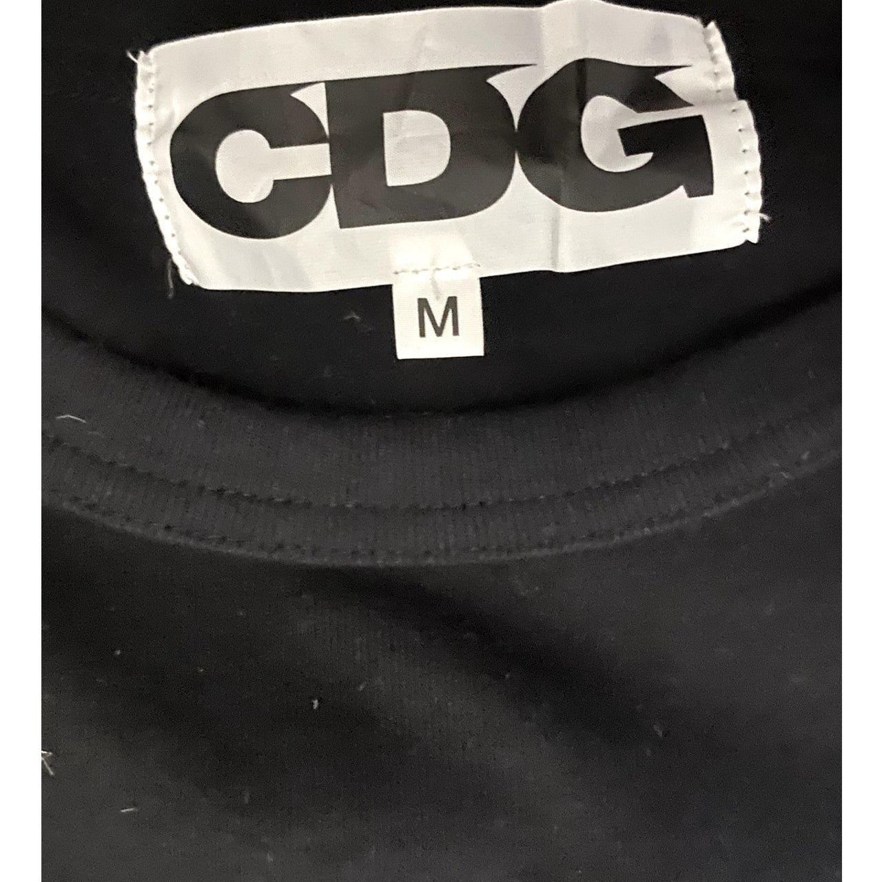 Cdg COMME des GARCONS Black Graphic Logo Longsleeve Tee