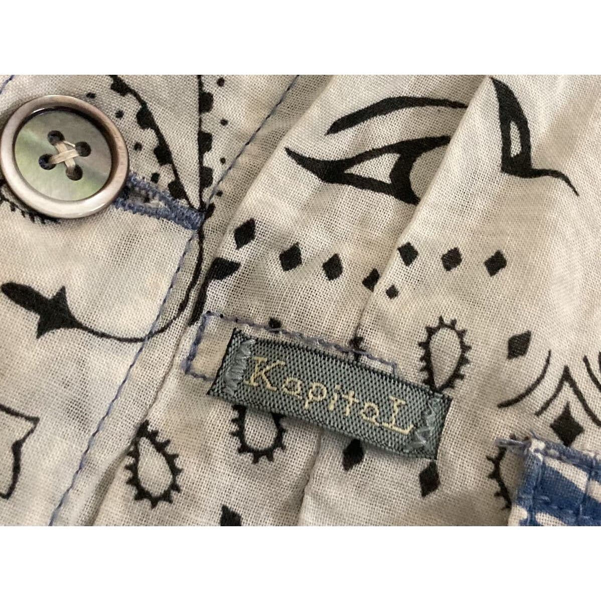 KAPITAL Bandana Patchwork 1st Jacket