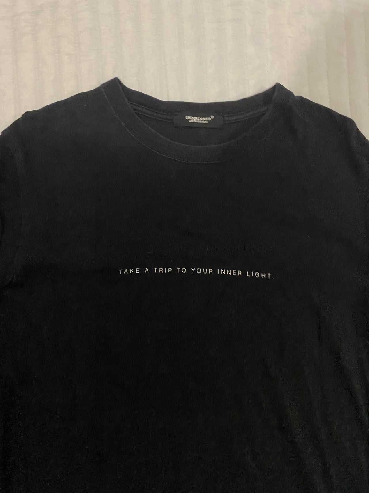 UNDERCOVER 18SS TAKE A TRIP LS ZIP T-SHIRT