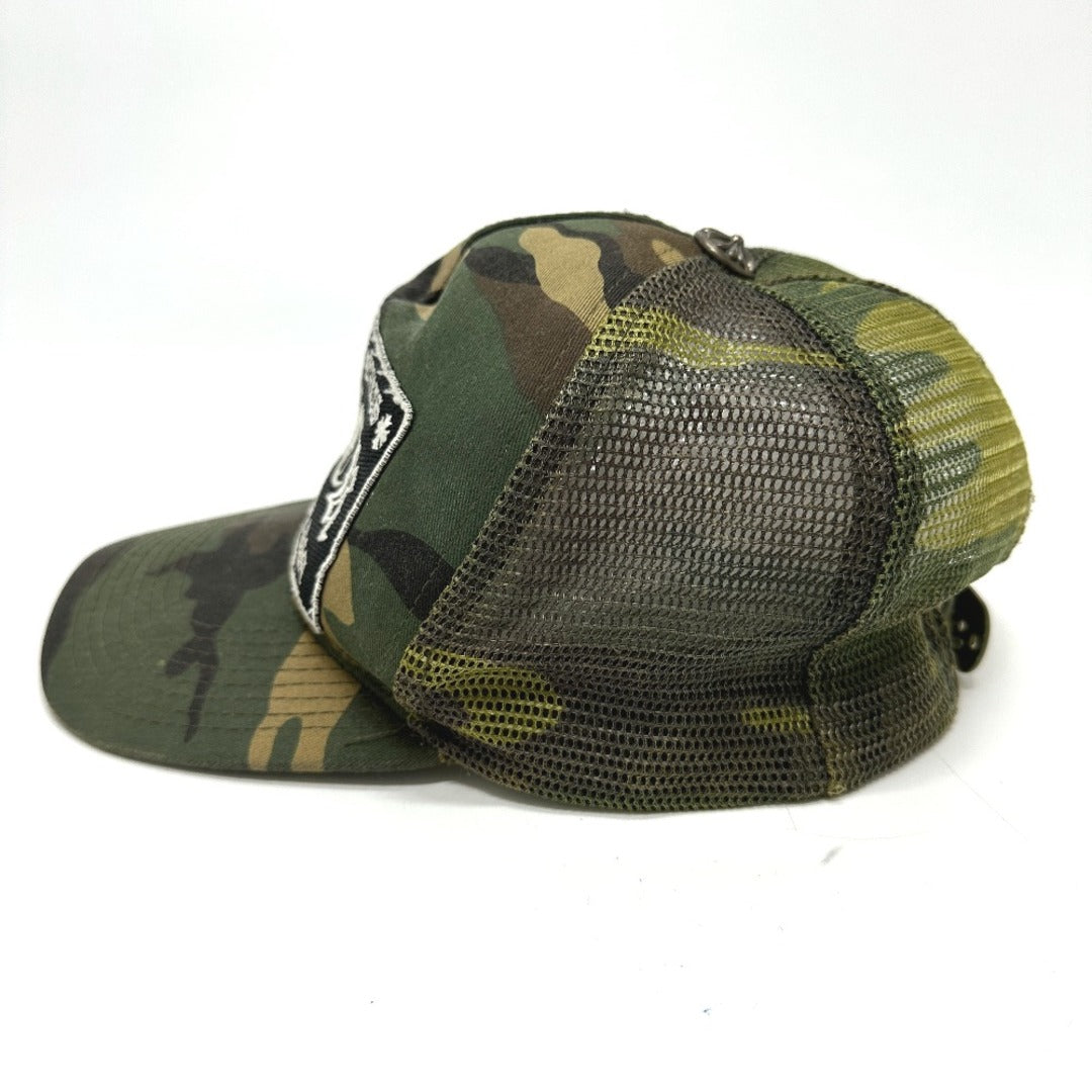 Chrome heats Camo 'FUCK' trucker Hat Snapback