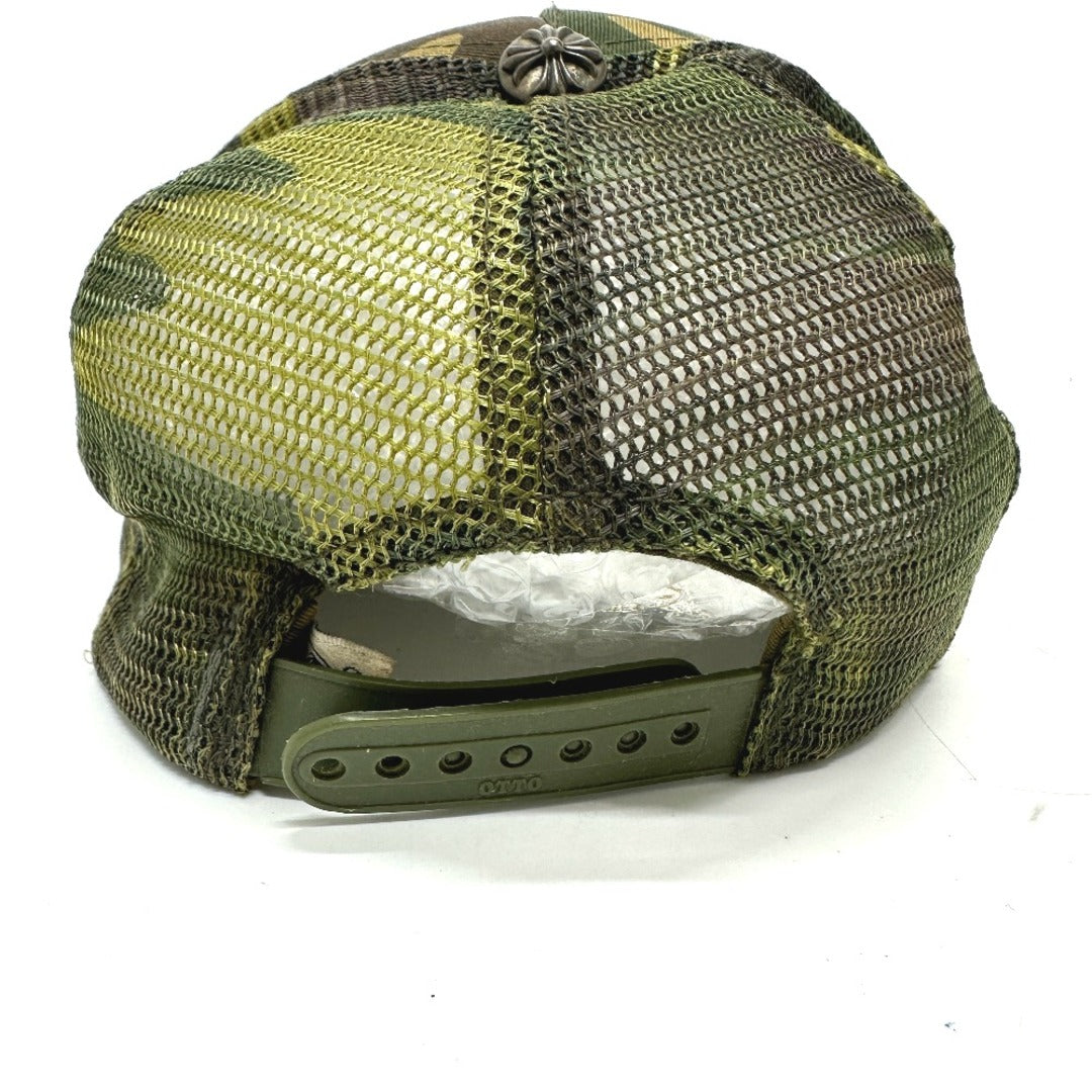 Chrome heats Camo 'FUCK' trucker Hat Snapback