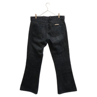 Thumbnail for Chrome Hearts Washed Cross Patch Fleur Knee Denim Jeans