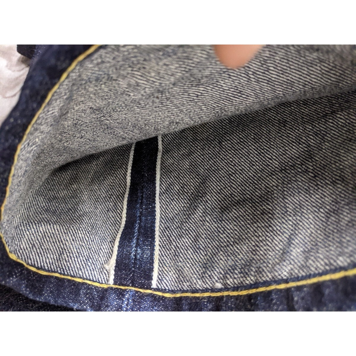 Kapital Rivet Selvedge Button Dark Blue Denim