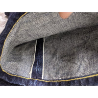 Thumbnail for Kapital Rivet Selvedge Button Dark Blue Denim