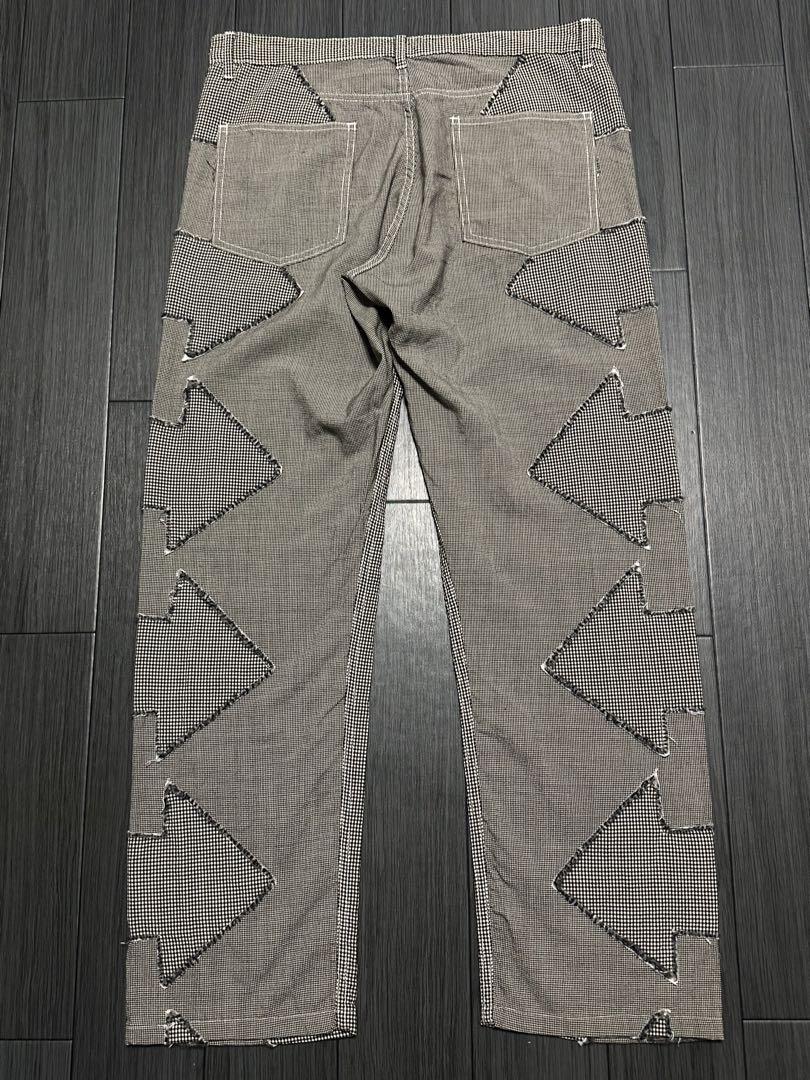 Archive Comme des Garçons Homme Plus 2014ss Arrow design plaid pants