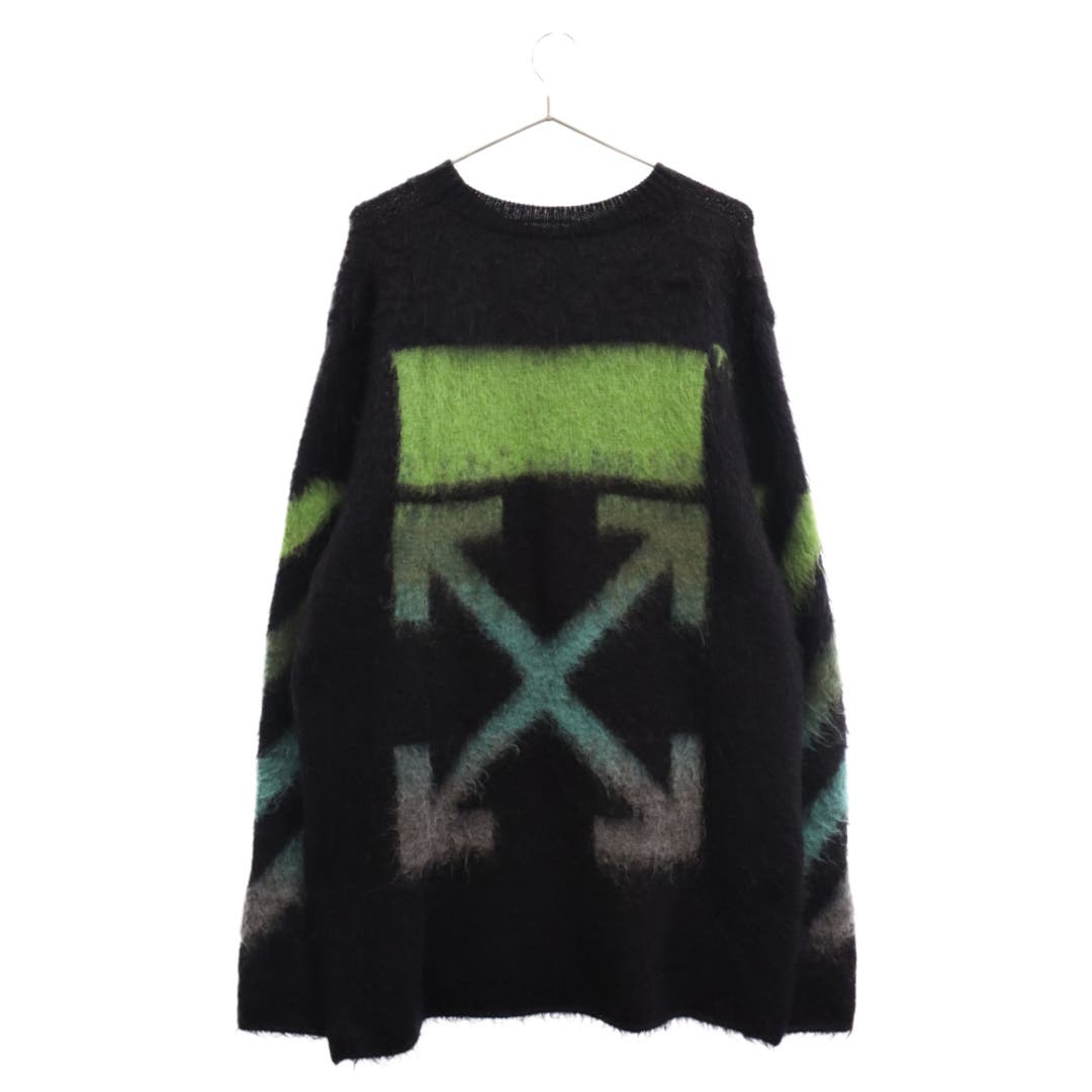 OFF-WHITE 17AW Back Arrow Gradient Mohair Jumper