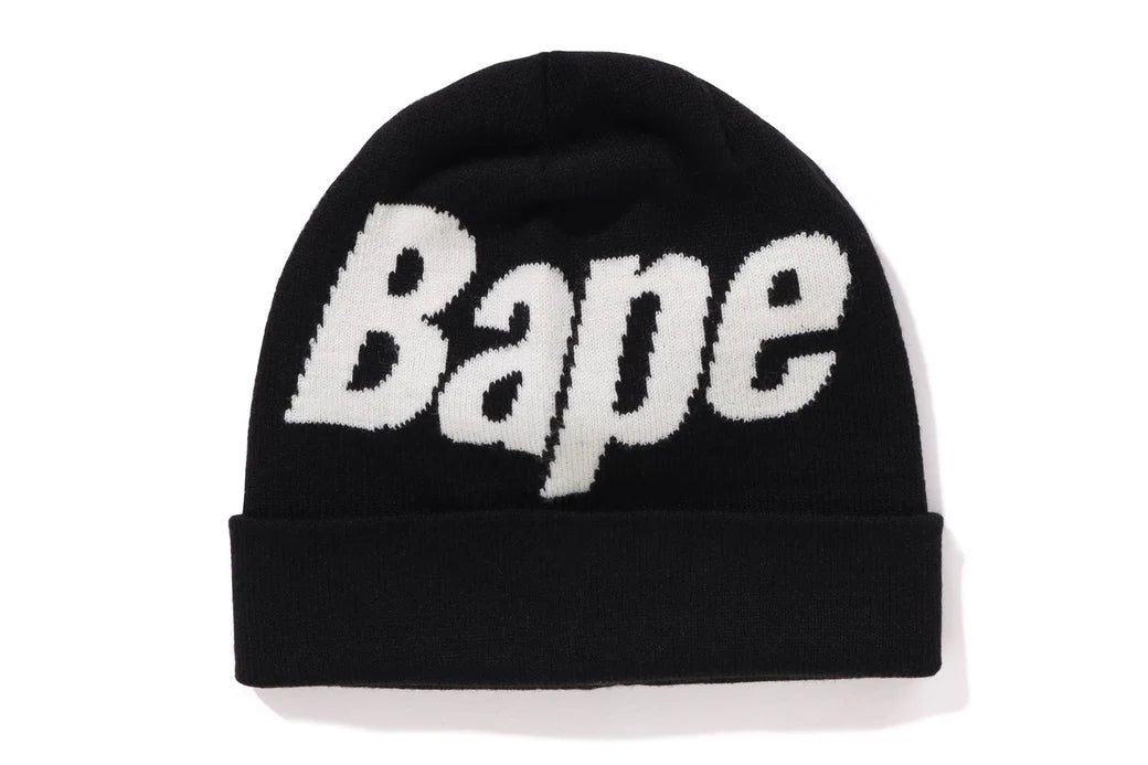 BAPE Spellout Logo Beanie