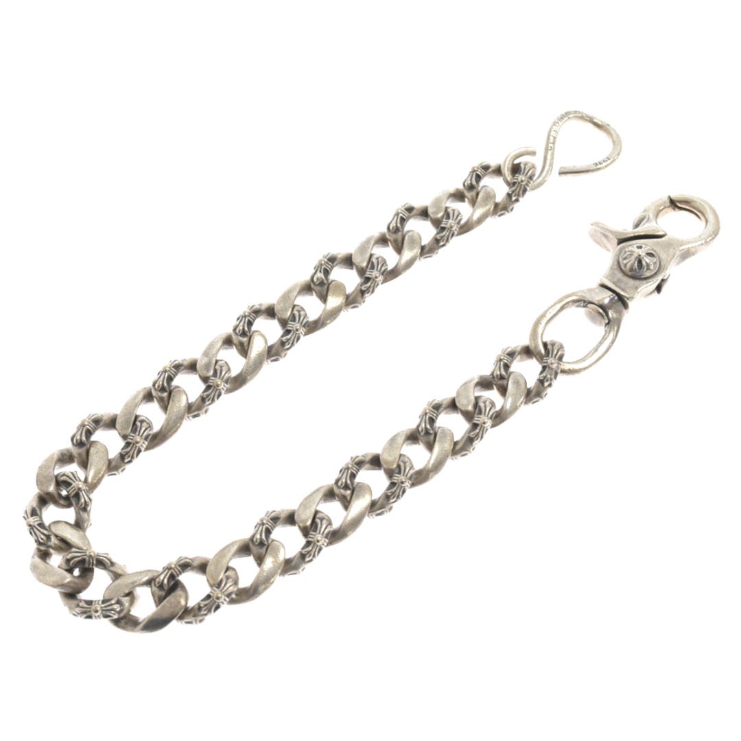 Chrome Hearts Fancy Short 1 Clip Wallet Chain Silver