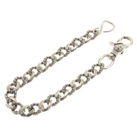 Thumbnail for Chrome Hearts Fancy Short 1 Clip Wallet Chain Silver