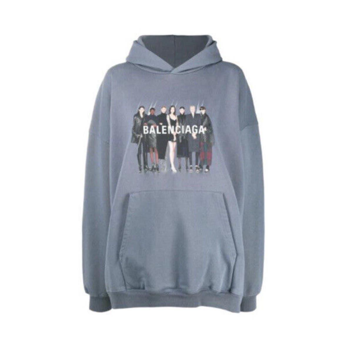 Balenciaga Models Logo Hoodie