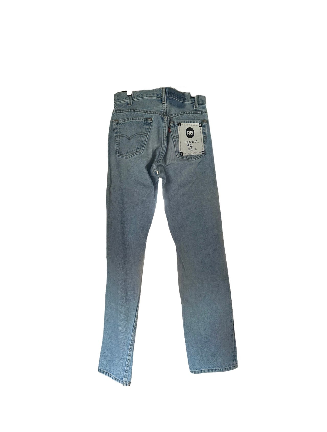 Vintage Light Wash Re-Denim Levi 501