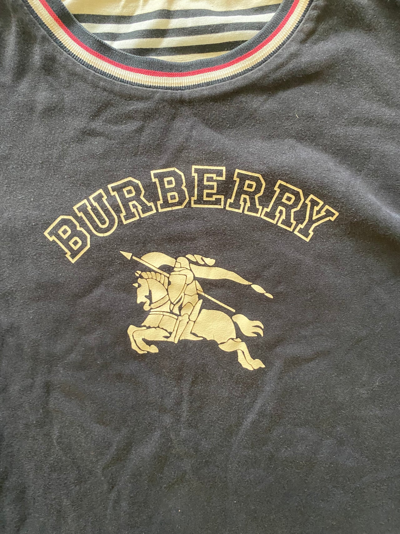 Vintage Burberry Reversible Long Sleeve Shirt