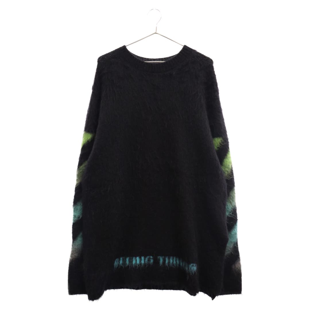 OFF-WHITE 17AW Back Arrow Gradient Mohair Jumper