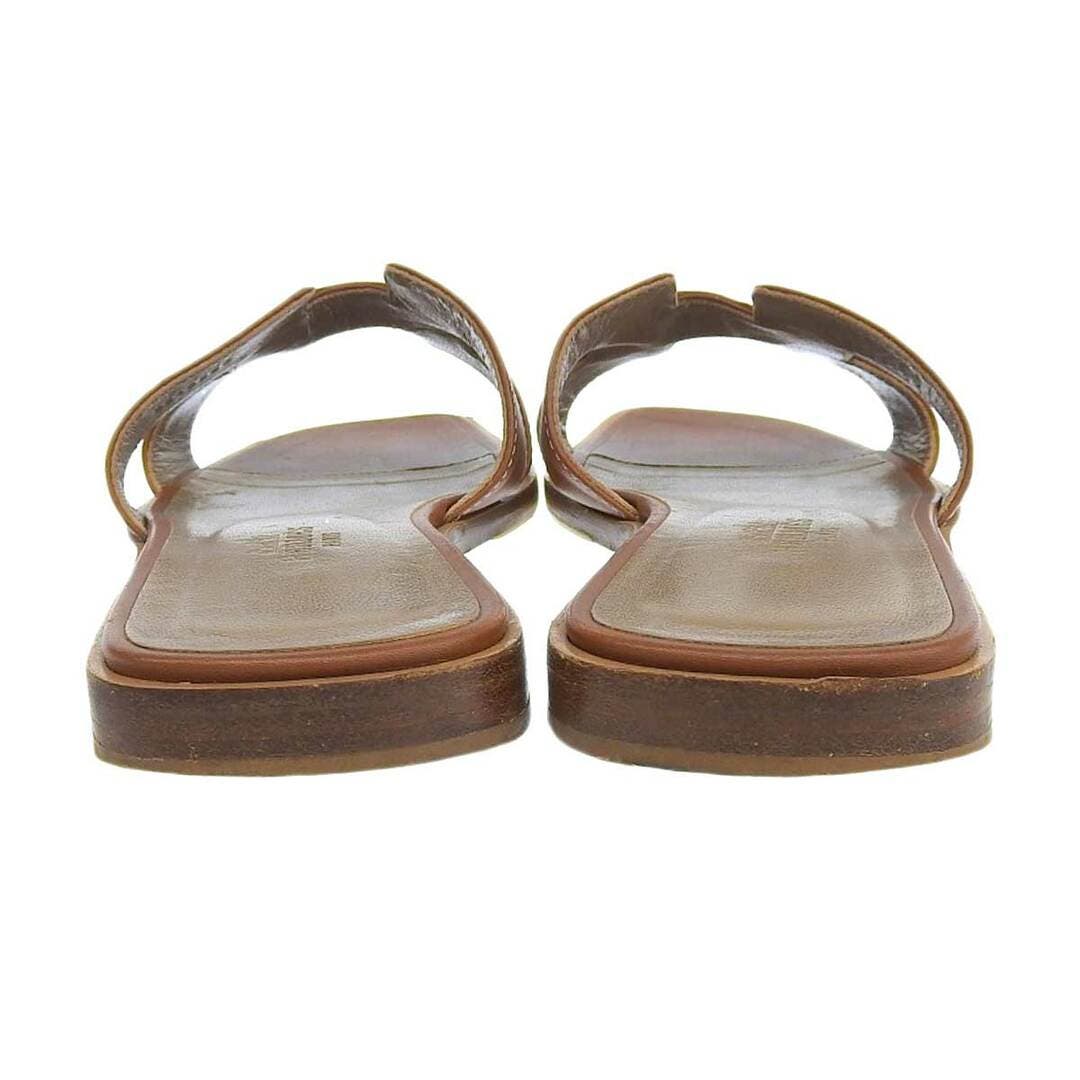 Hermes Oran Chypre Sandals Brown