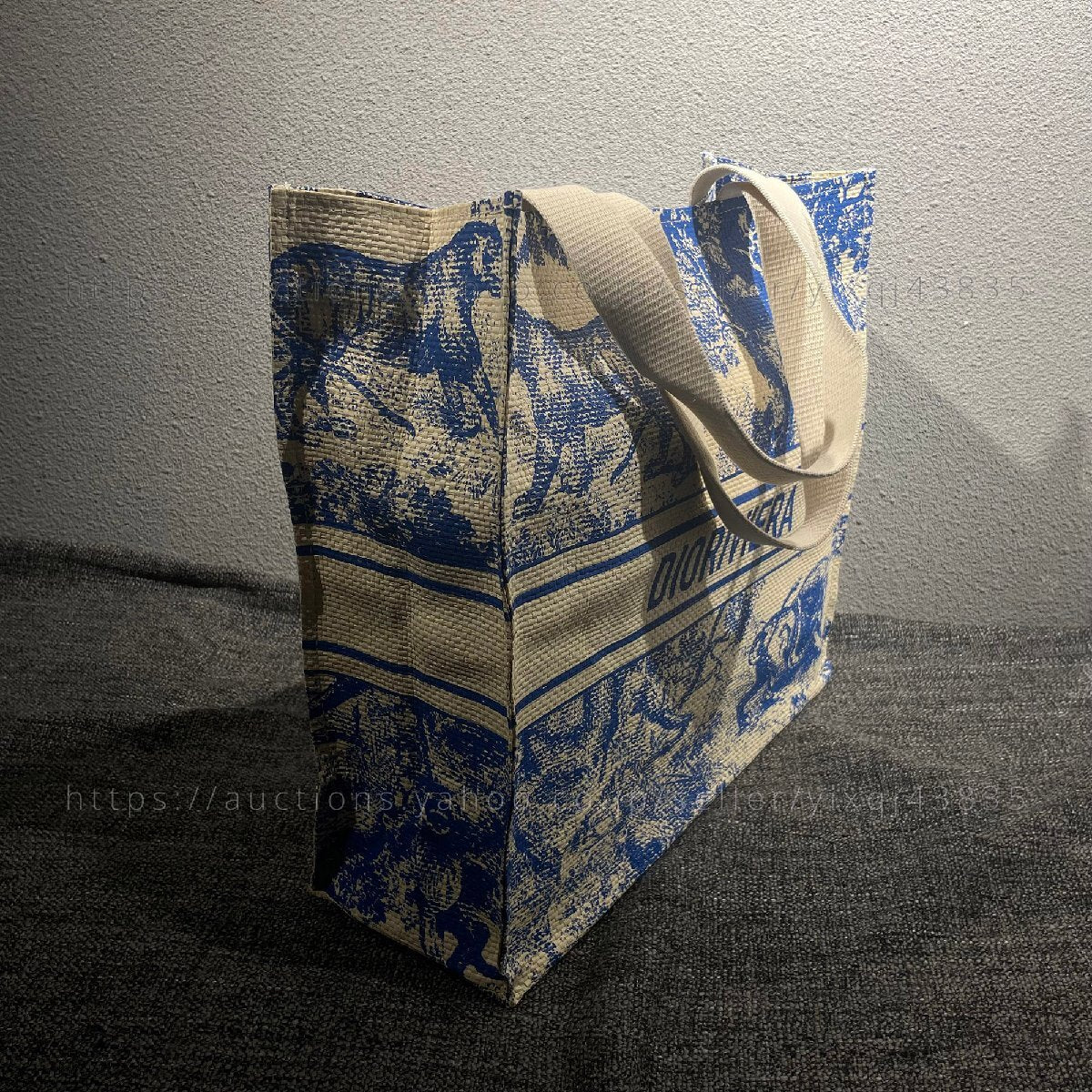 Dior VIP Woven Tote Bag