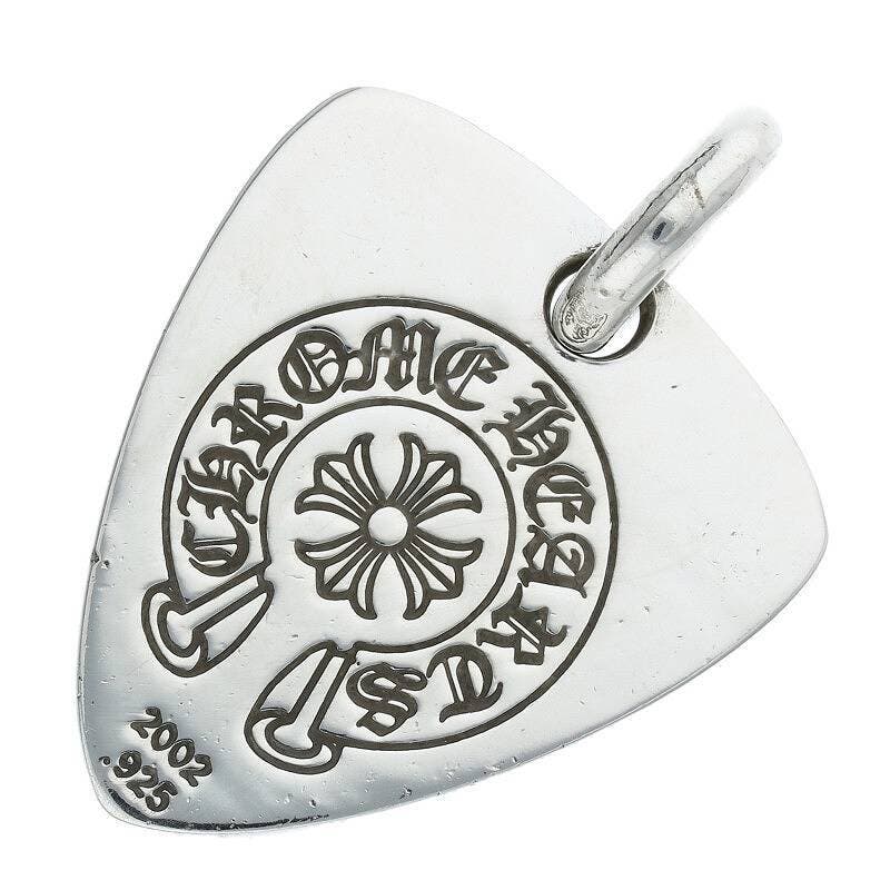 Chrome Hearts Guitar Pick Pendant