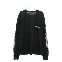 Thumbnail for Chrome Hearts Dagger Eye Chart Logo long sleeve Tee