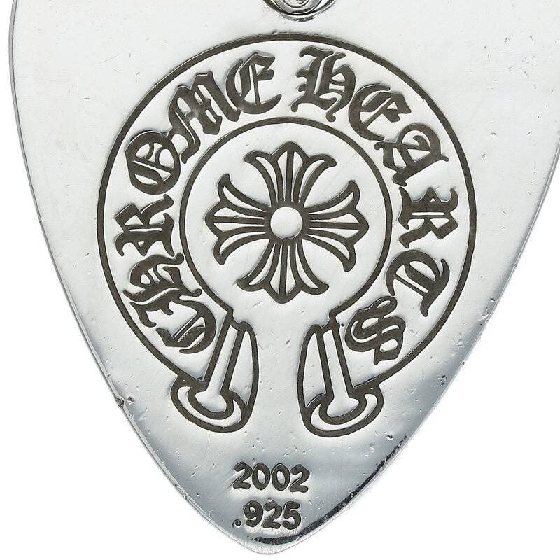 Chrome Hearts Guitar Pick Pendant