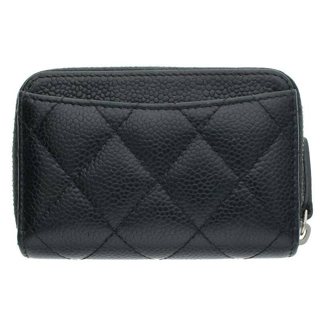 Chanel Caviar Skin Matelasse Coin Case