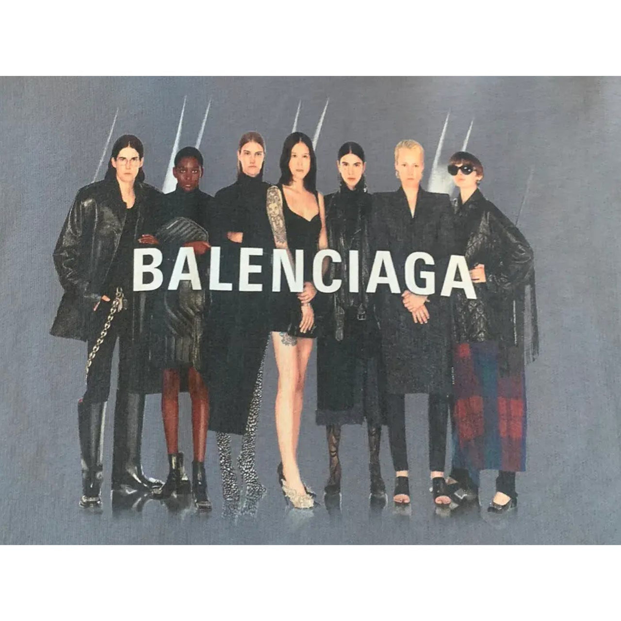 Balenciaga Models Logo Hoodie