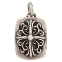 Thumbnail for Chrome Hearts Cemetery Cross Small Dog Tag Pendant