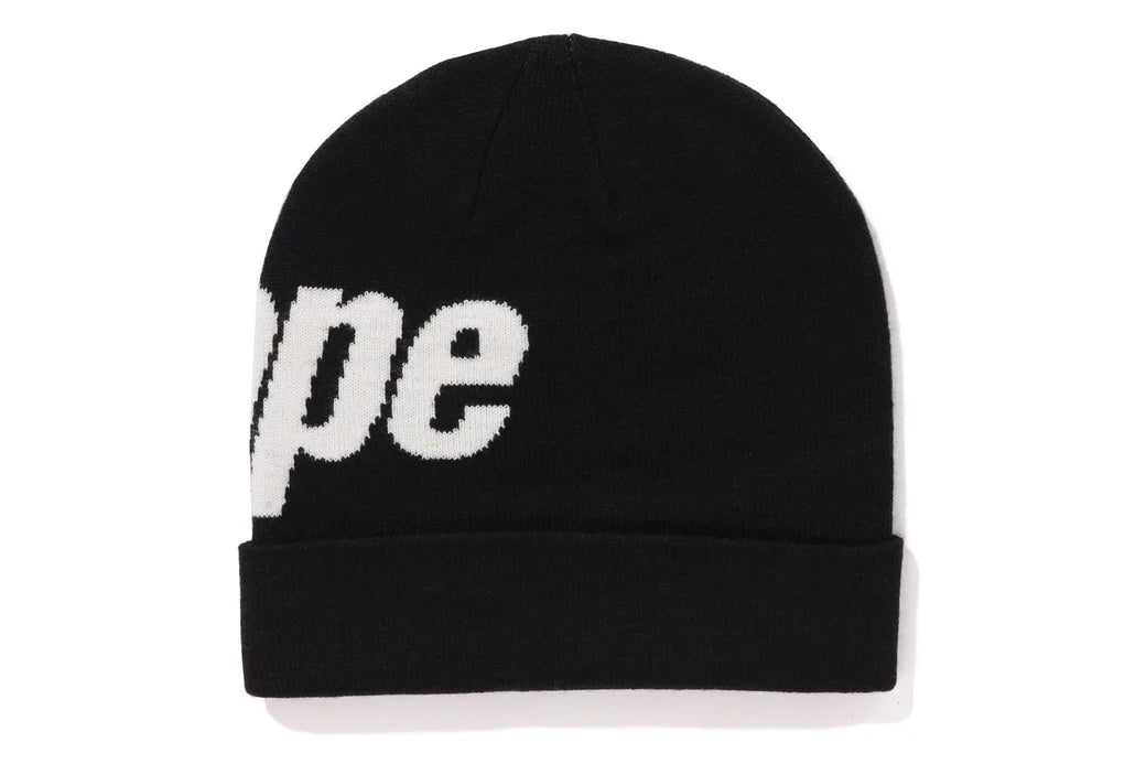 BAPE Spellout Logo Beanie