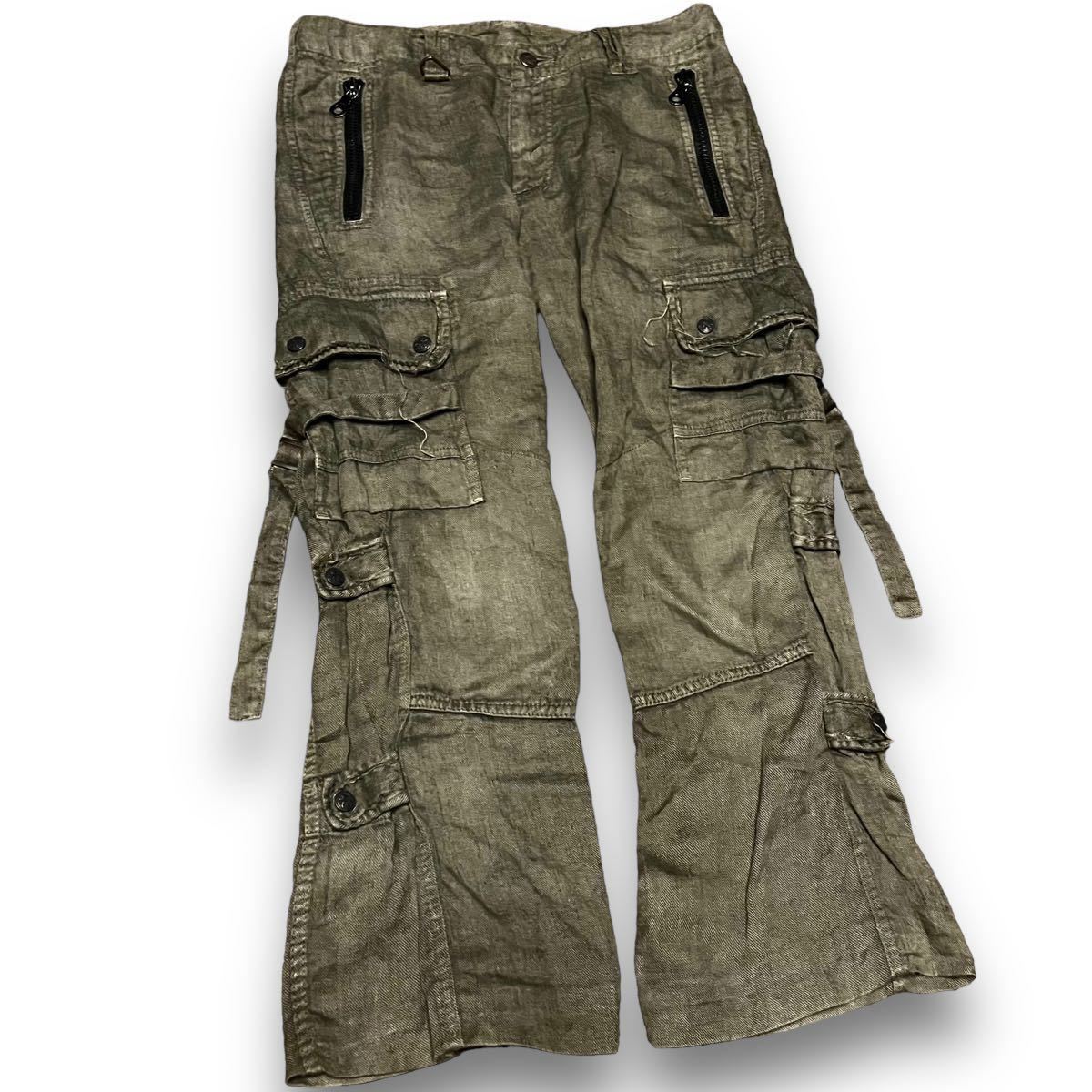 Vintage roarguns Bondage Cargo Pants