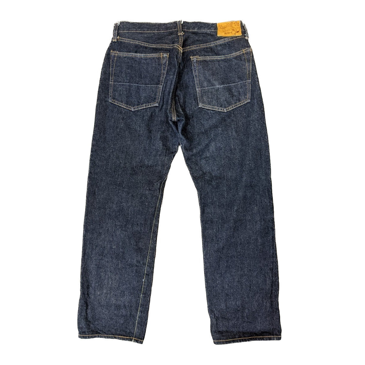 Kapital Rivet Selvedge Button Dark Blue Denim