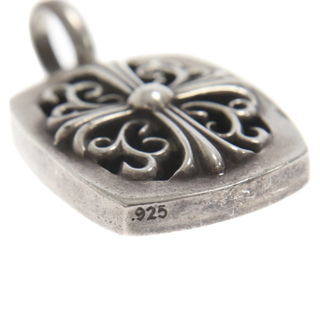 Chrome Hearts Cemetery Cross Small Dog Tag Pendant