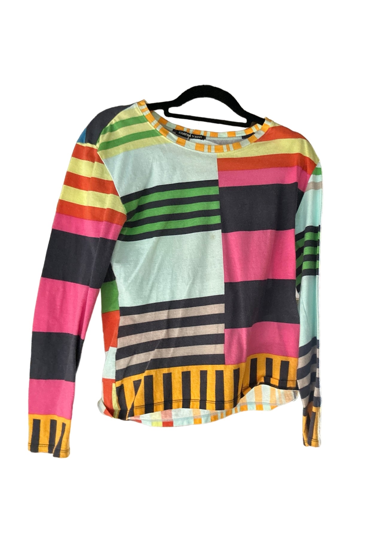 Issey miyake colourblock longsleeve