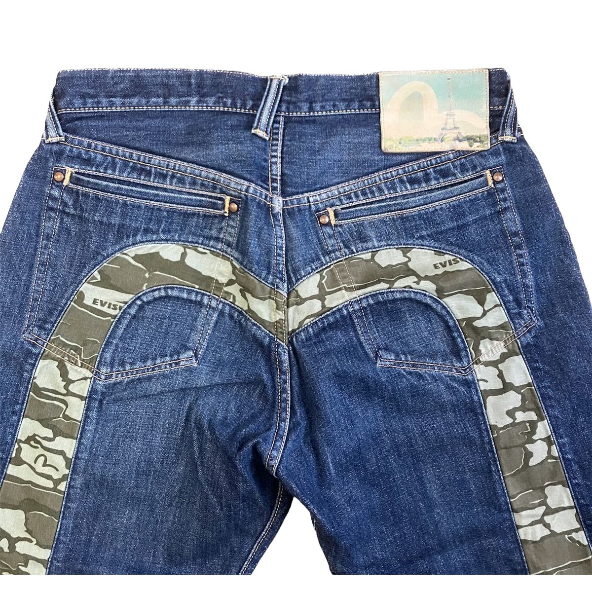 Paris Exclusive EVISU x Shioya Brothers Camo Jeans