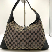 Thumbnail for Gucci GG Monogram Kandensky Jackie Shoulder Bag Leather