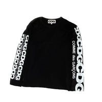 Thumbnail for Cdg COMME des GARCONS Black Graphic Logo Longsleeve Tee