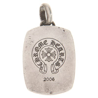 Thumbnail for Chrome Hearts Cemetery Cross Small Dog Tag Pendant