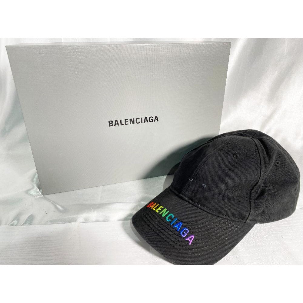 Balenciaga Rainbow Logo Cap