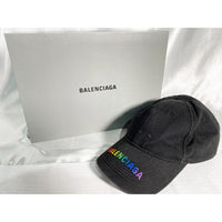 Thumbnail for Balenciaga Rainbow Logo Cap