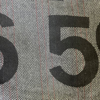 Thumbnail for SS03 Junya Watanabe “Numbers” Hand Painted Herringbone Denim