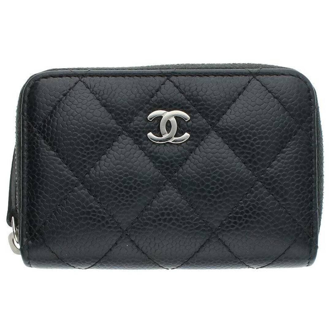 Chanel Caviar Skin Matelasse Coin Case