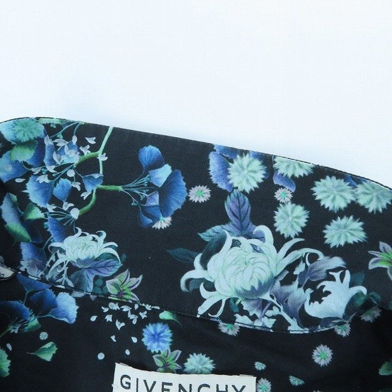 Givenchy Camp-Collar Floral Printed Shirt