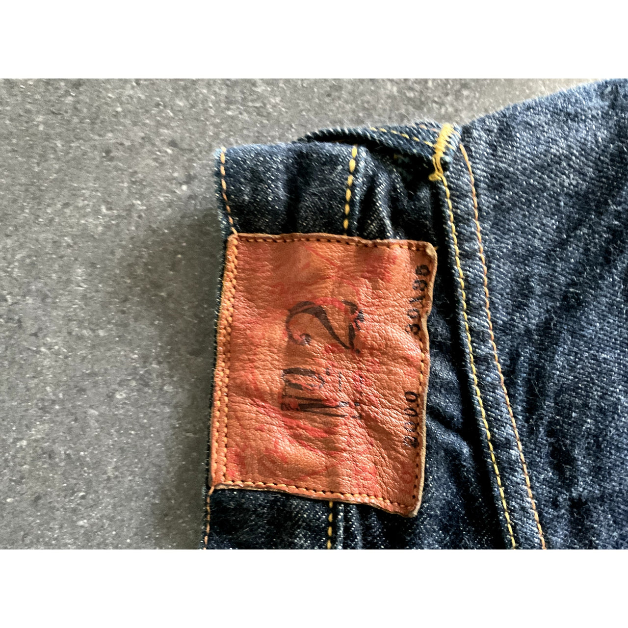 EVISU Pink Daicock Denim Jeans