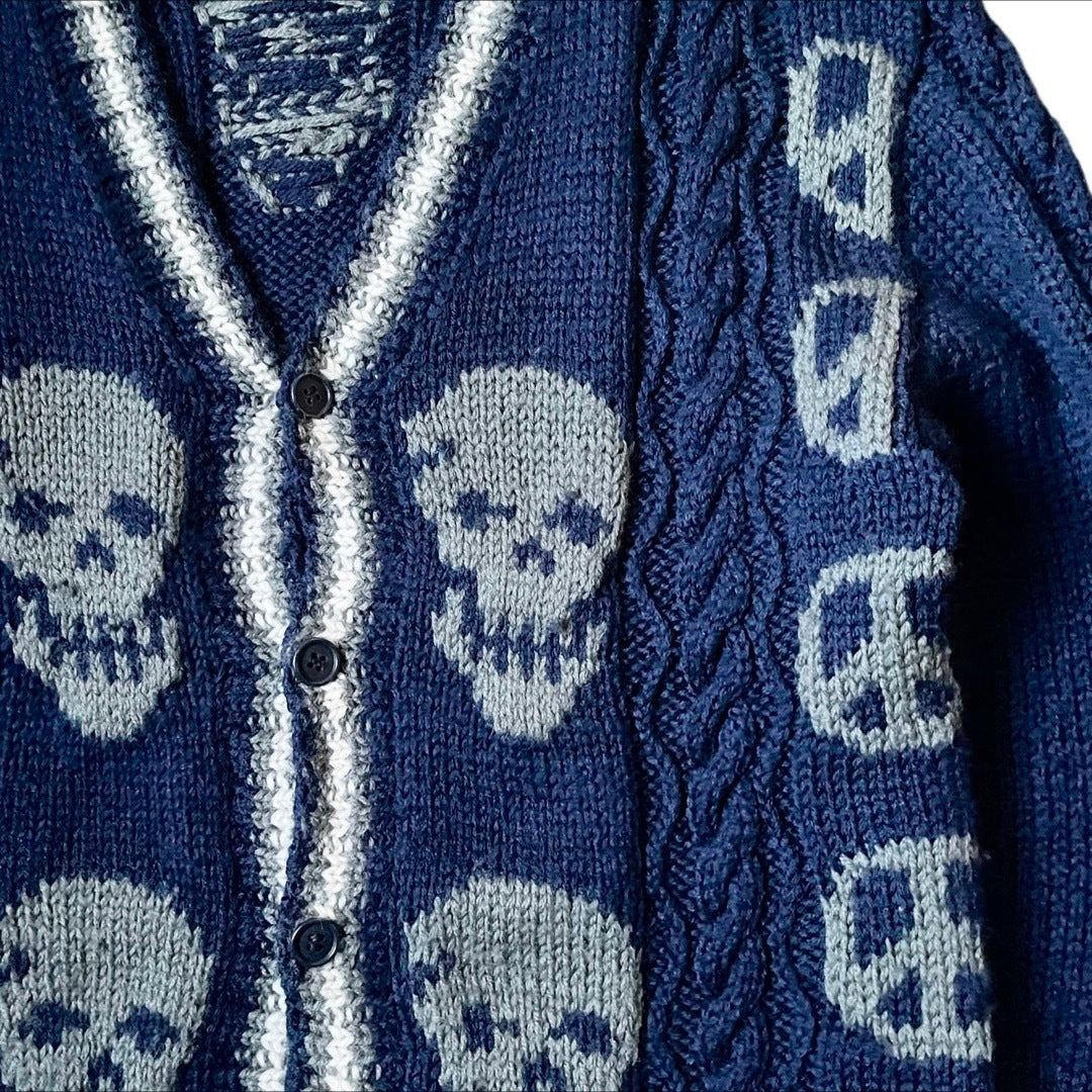 Archive Milkboy Skull Cardigan