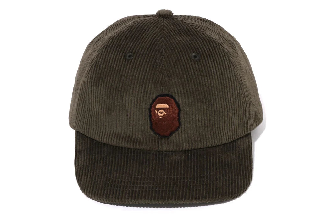 BAPE Ape Head Logo Corduroy Cap