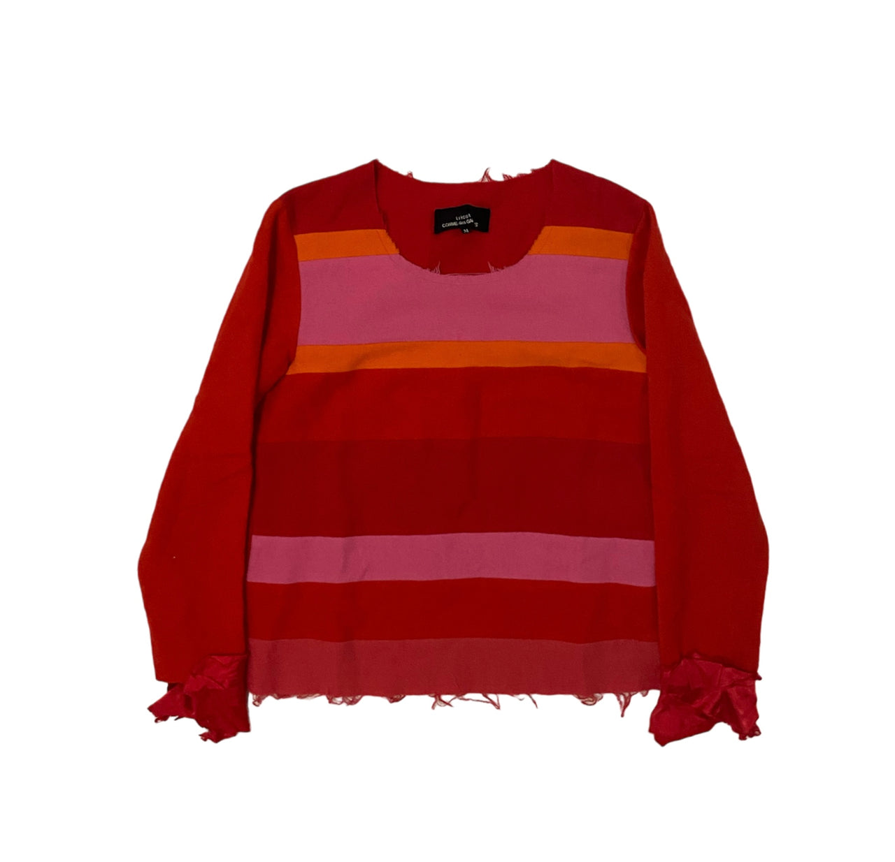 Tricot comme des garons Distressed Knit sweater