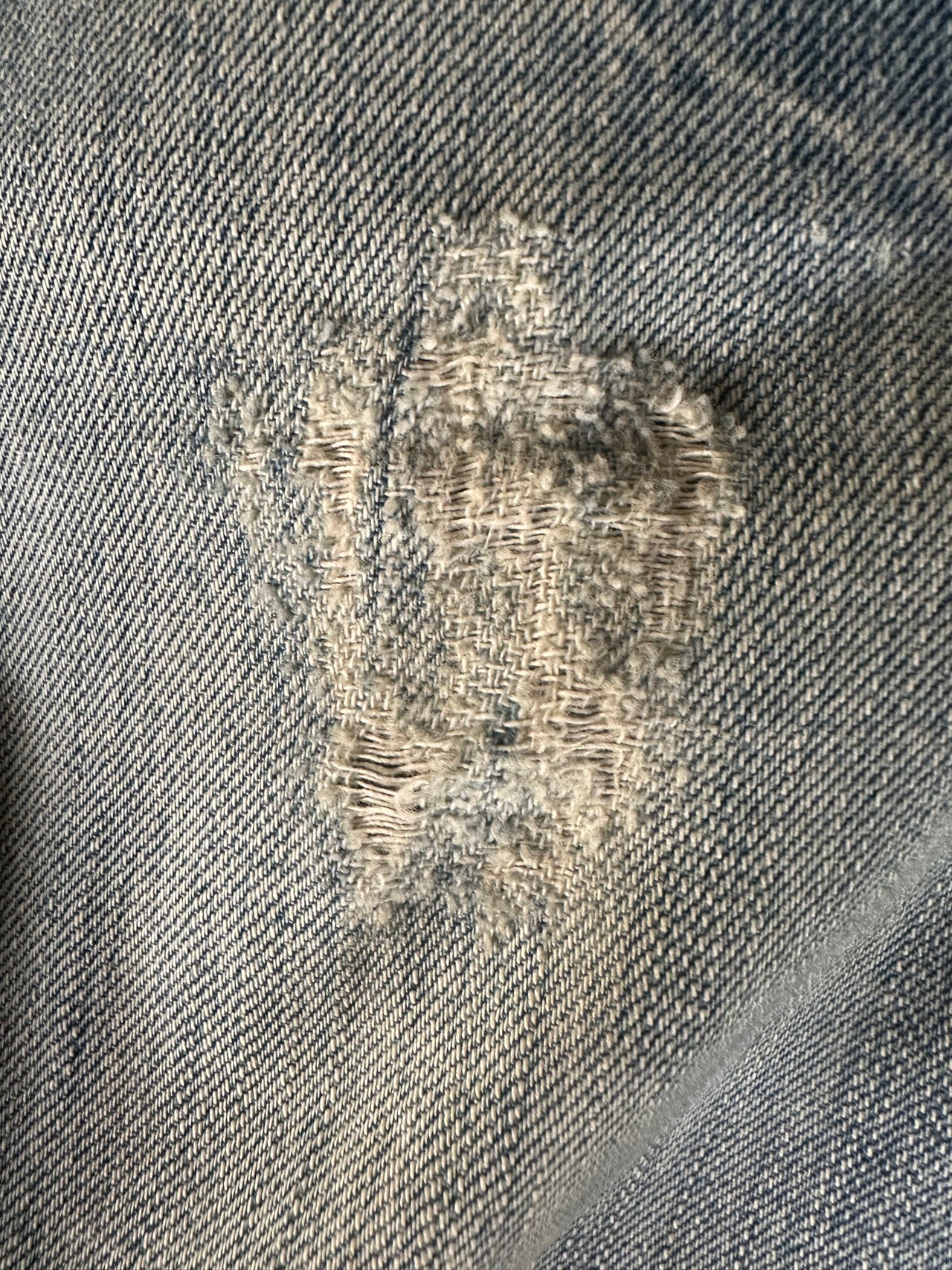 Vintage Light Wash Distressed  D&G Denim