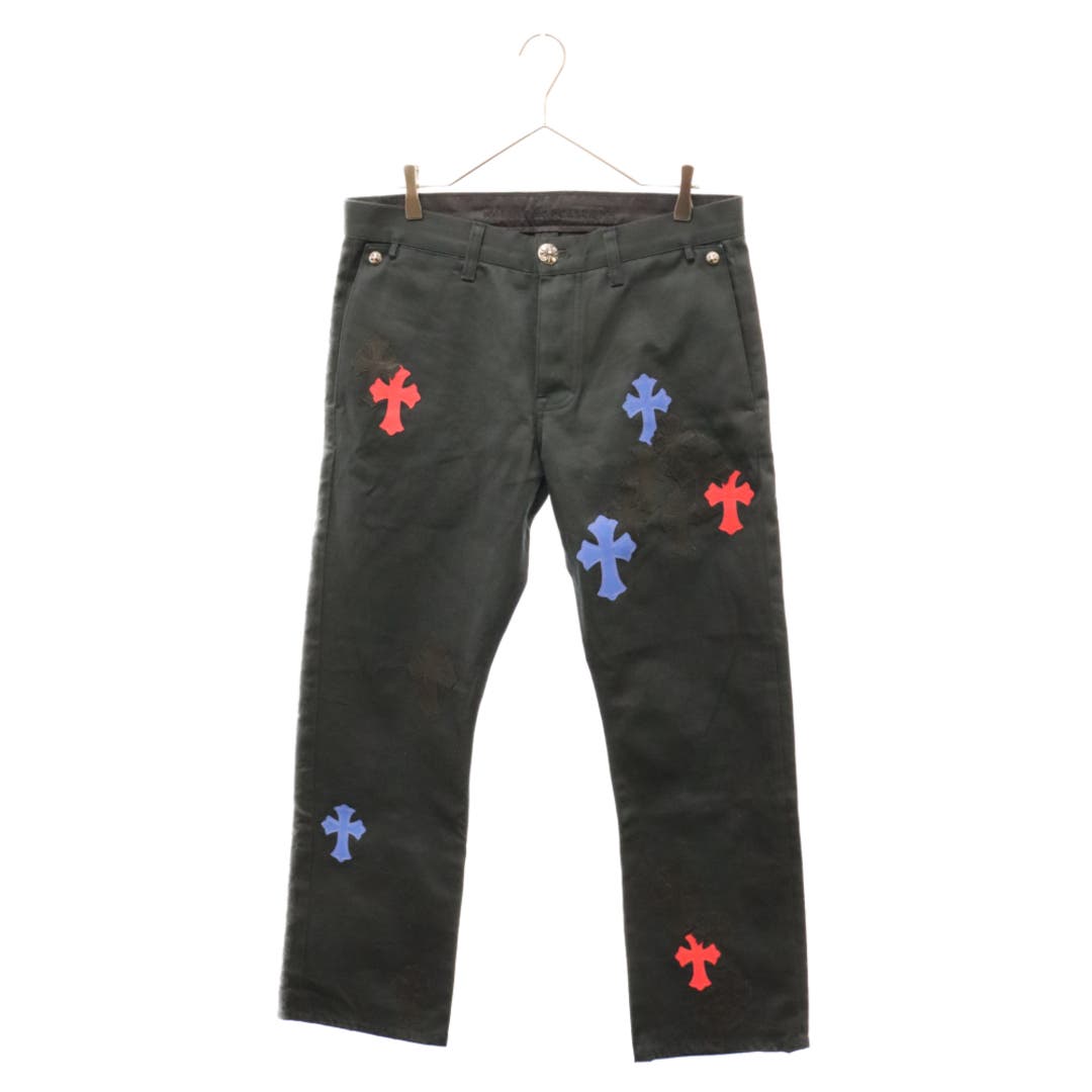 Chrome Hearts CHINO STRTLG FBRC Cross Patch Straight Leg Chino