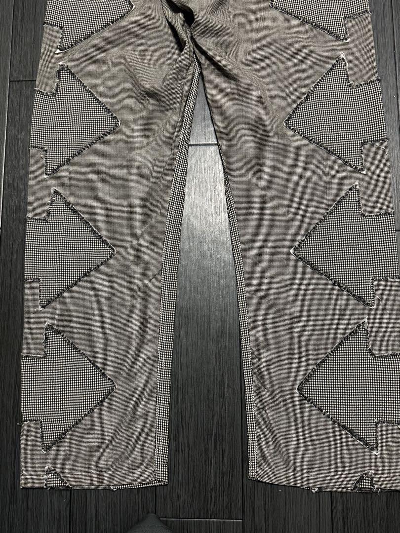 Archive Comme des Garçons Homme Plus 2014ss Arrow design plaid pants